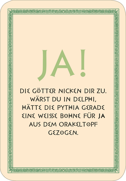 Gezeigt wird eine Innen- oder Zusatzansicht von „Frag die Götter“. Auf einem blauen Hintergrund heben sich mehrere stilisierte Hände in hellblau ab, die mit gelben Akzenten verziert sind. Der Titel „Frag die Götter“ ist zentral in einer markanten, modernisierten Schriftart platziert, wobei die Buchstaben teilweise geometrische Elemente enthalten. Ein Netz aus gelben Linien verbindet die Hände und erzeugt einen dynamischen Gesamteindruck.