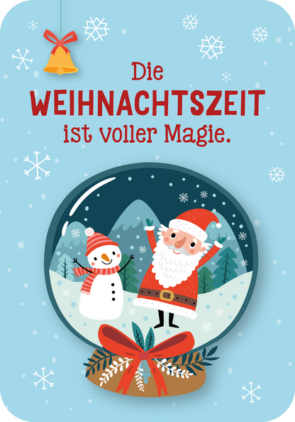 Gezeigt wird eine Innen- oder Zusatzansicht von „Affirmationskarten Adventskalender“.