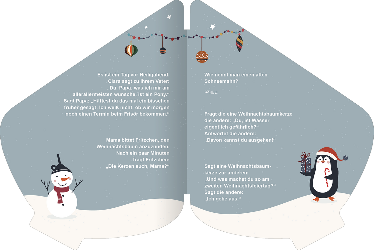 Gezeigt wird eine Innen- oder Zusatzansicht von „Weihnachtswitze“.