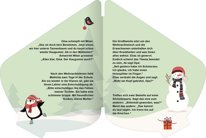 Gezeigt wird eine Innen- oder Zusatzansicht von „Weihnachtswitze“.