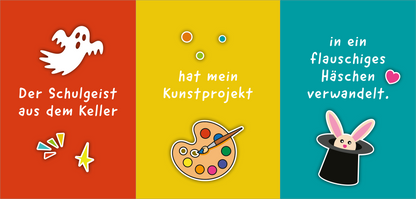 Gezeigt wird eine Innen- oder Zusatzansicht von „Das große Ausreden-Mix-Max“.