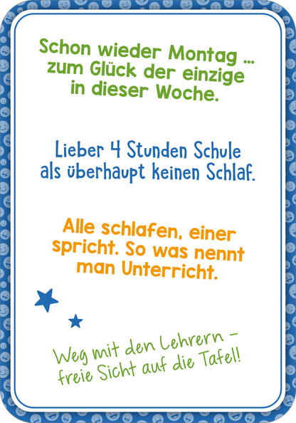 Gezeigt wird eine Innen- oder Zusatzansicht von „Witzige Sprüche“.