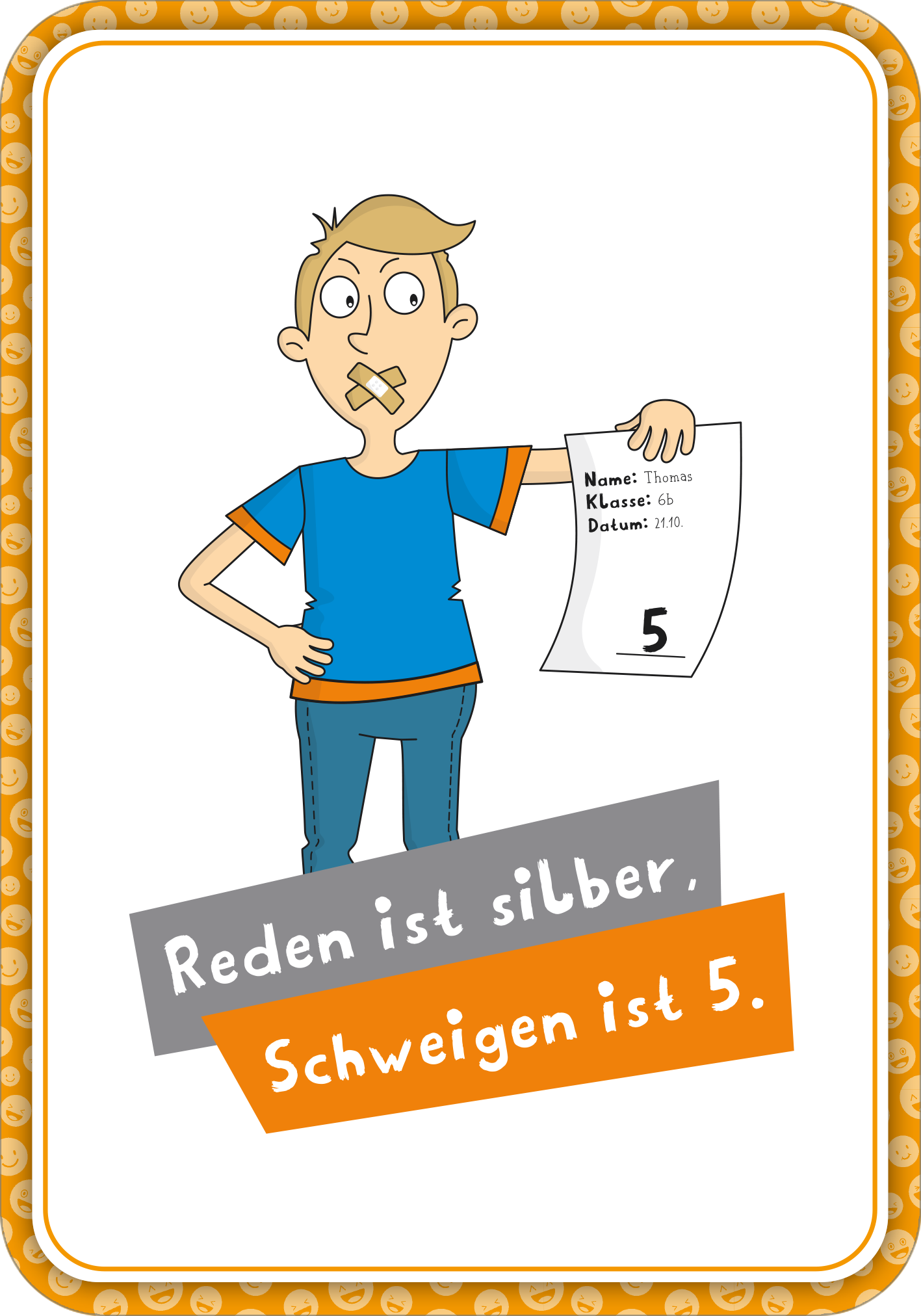 Gezeigt wird eine Innen- oder Zusatzansicht von „Witzige Sprüche“.