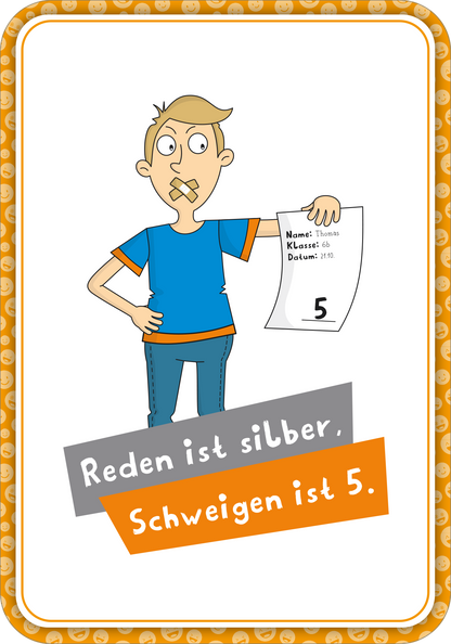 Gezeigt wird eine Innen- oder Zusatzansicht von „Witzige Sprüche“.