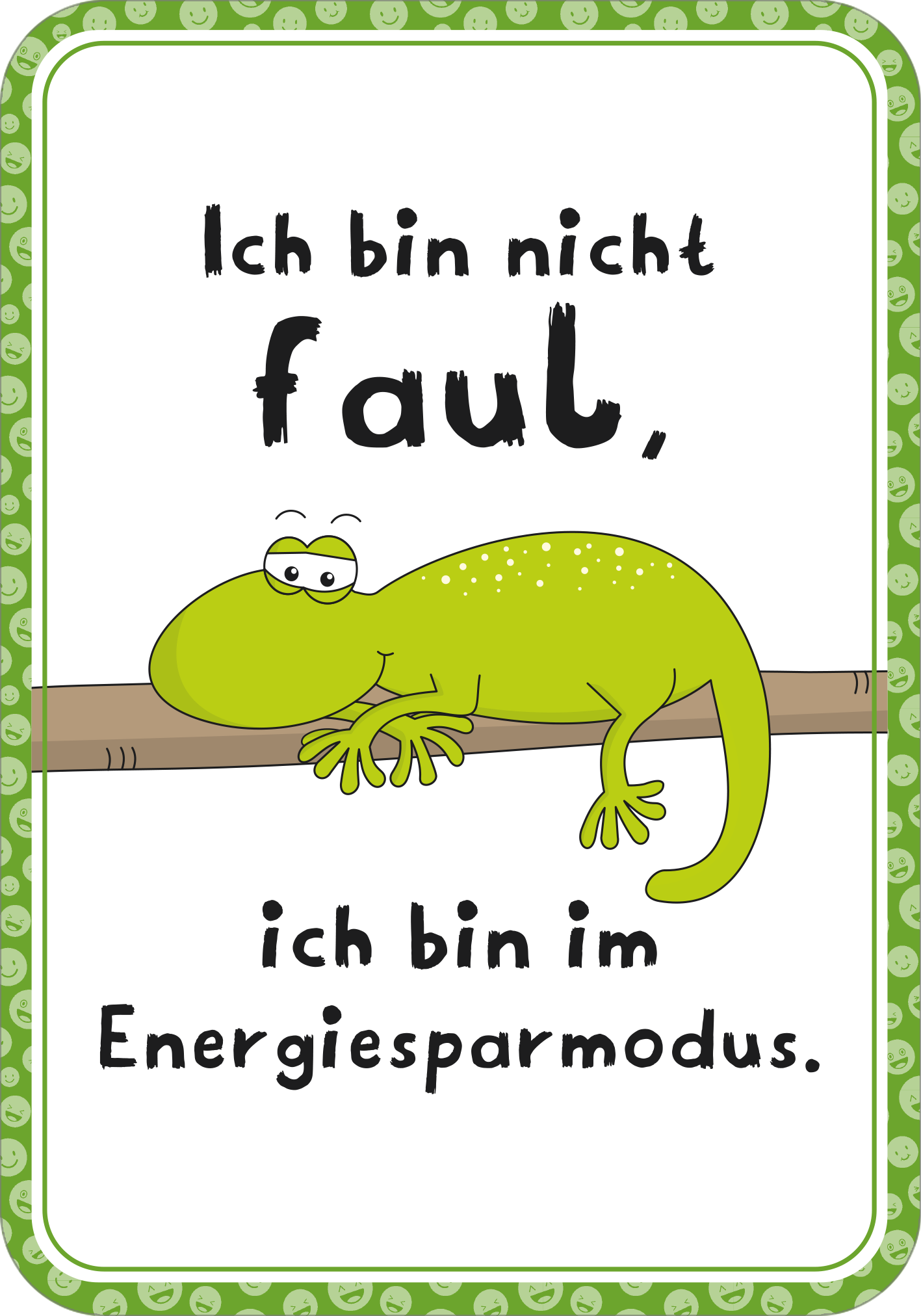 Gezeigt wird eine Innen- oder Zusatzansicht von „Witzige Sprüche“.
