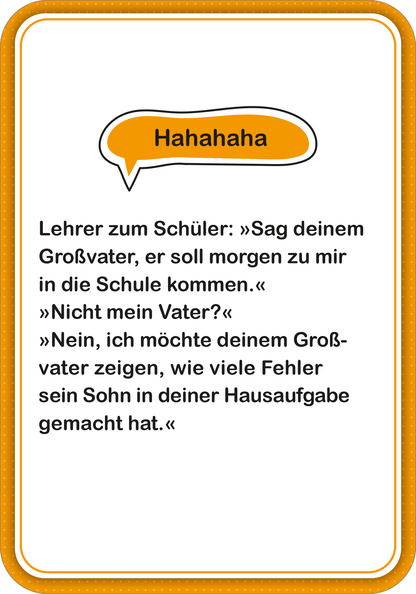 Gezeigt wird eine Innen- oder Zusatzansicht von „Schülerwitze“.