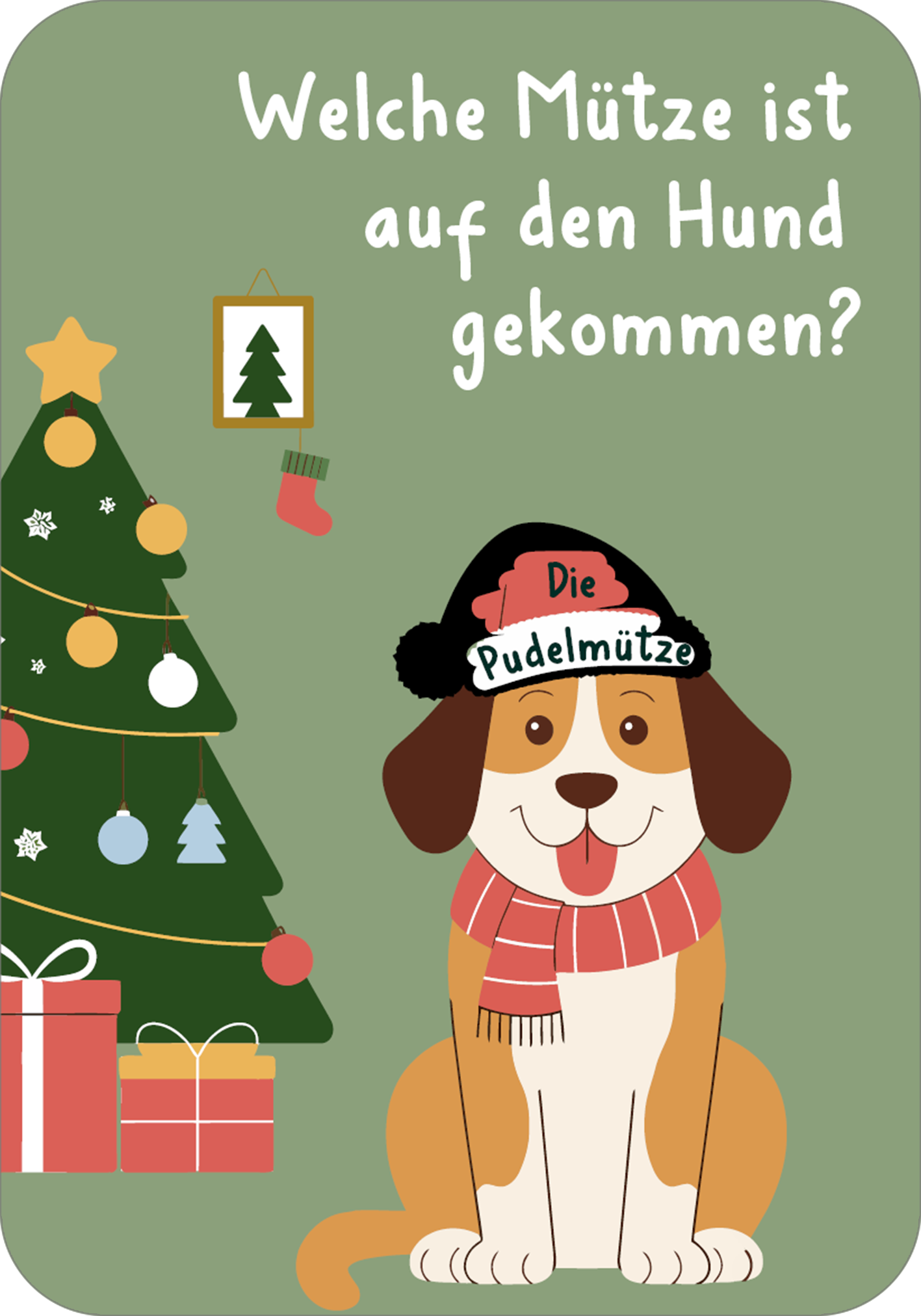 Gezeigt wird eine Innen- oder Zusatzansicht von „Adventskalender – Witze zum Freikratzen“.