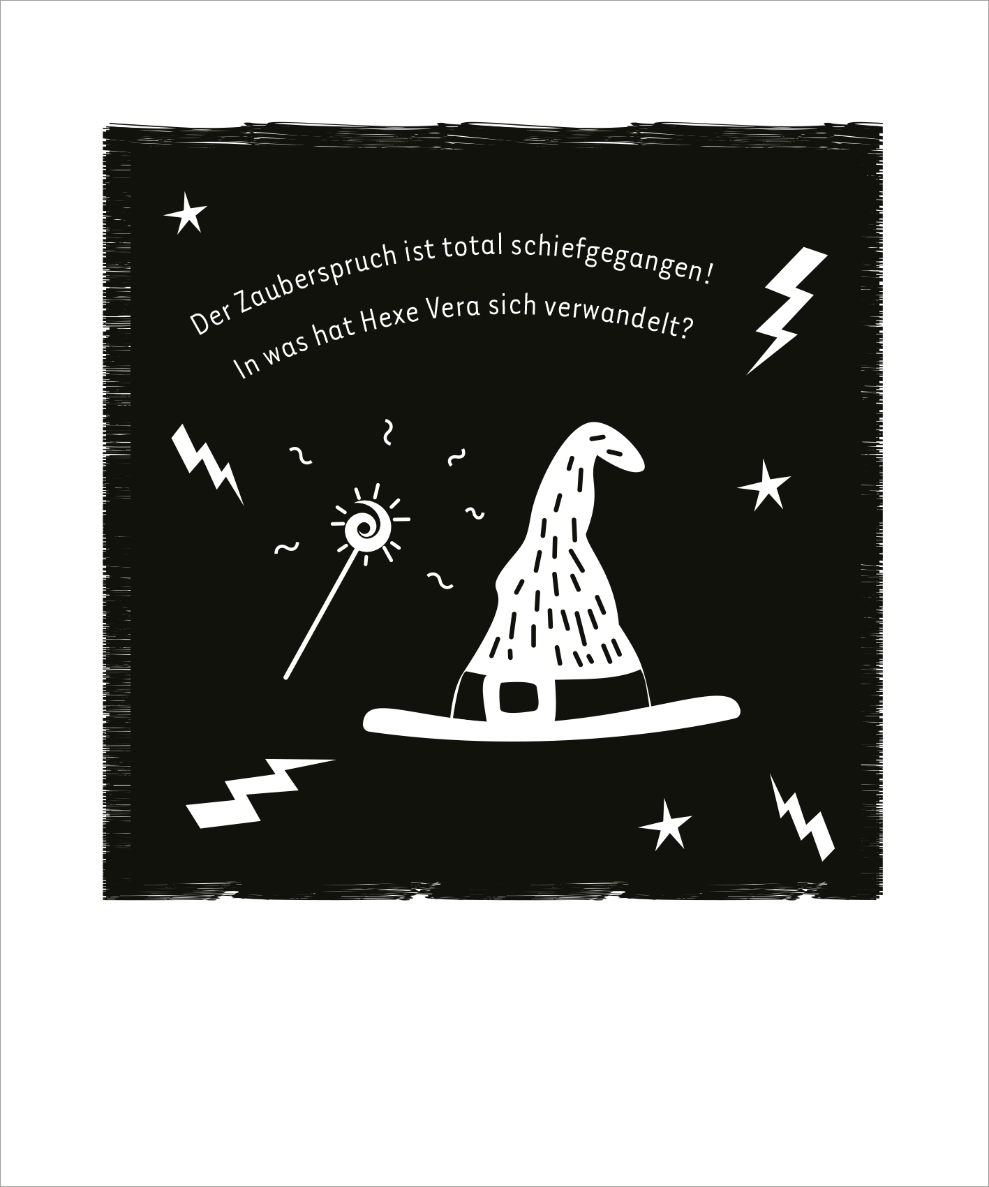 Gezeigt wird eine Innen- oder Zusatzansicht von „Mein leuchtendes Grusel-Kritzkratz-Buch“.