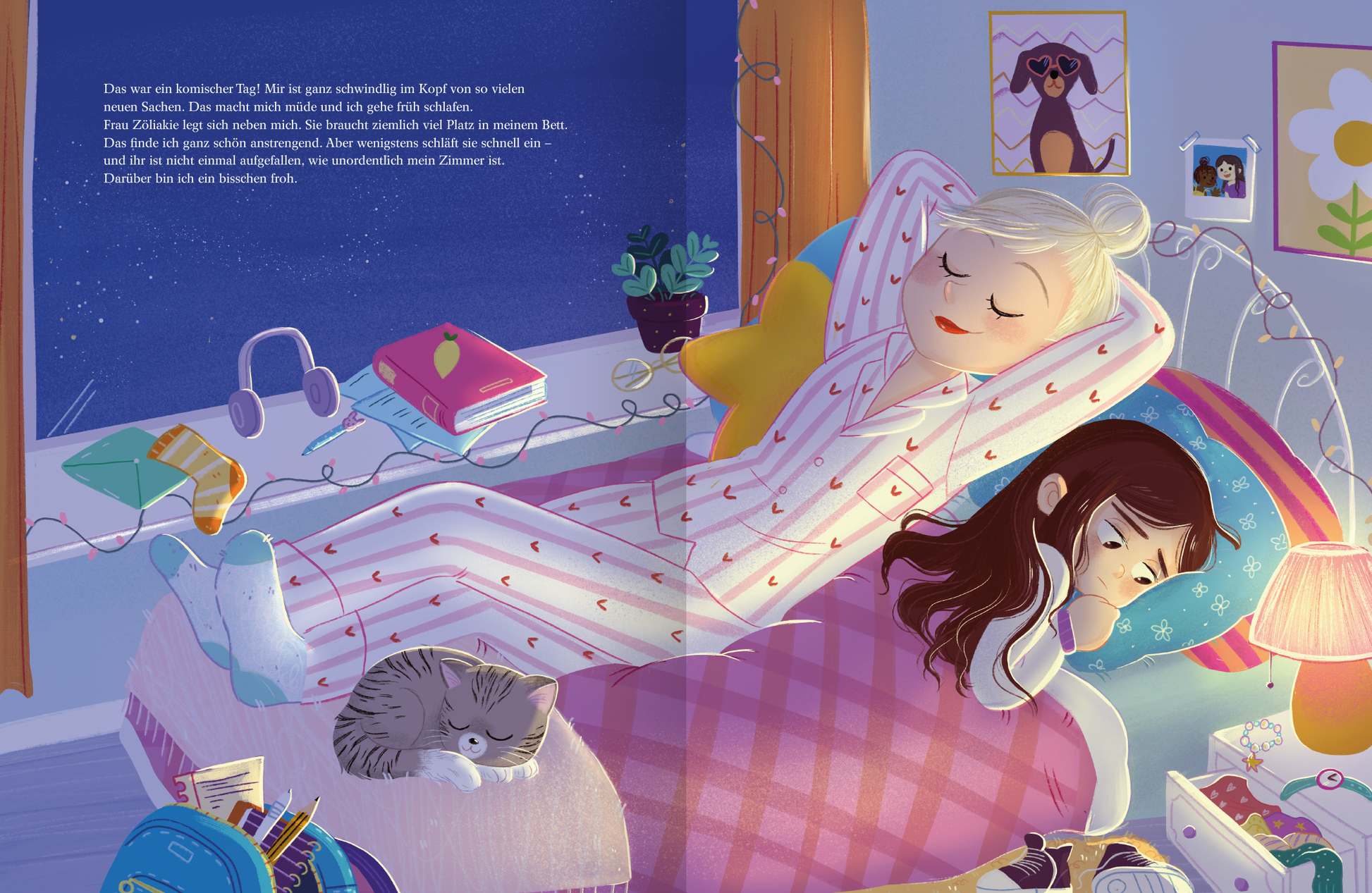 Gezeigt wird eine Innen- oder Zusatzansicht von „Der unerwünschte Gast “.