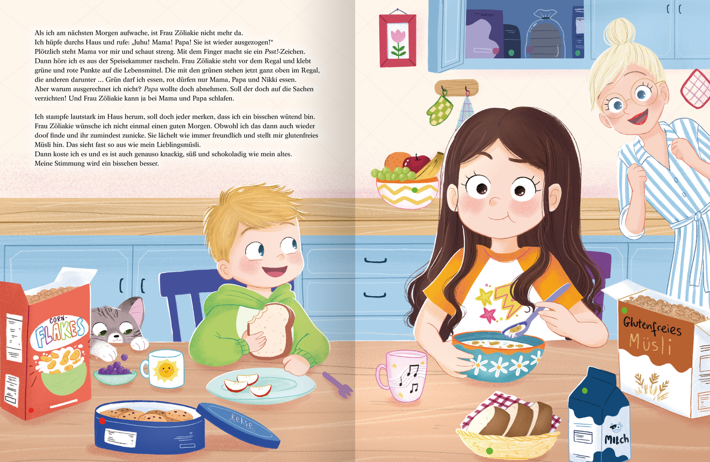 Gezeigt wird eine Innen- oder Zusatzansicht von „Der unerwünschte Gast “.