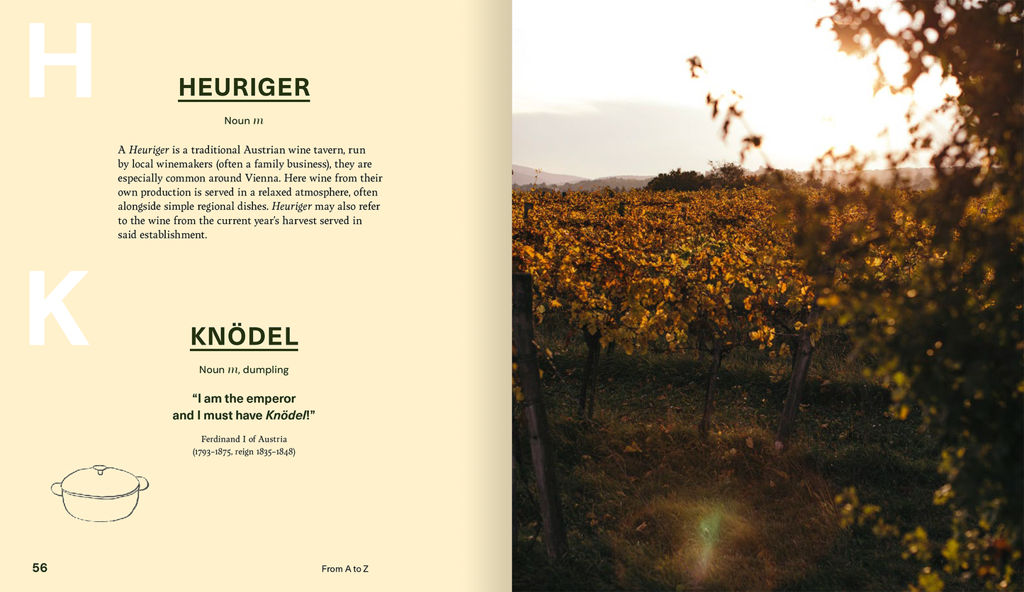 Gezeigt wird eine Innen- oder Zusatzansicht von „The Little Book of Schnitzel“.