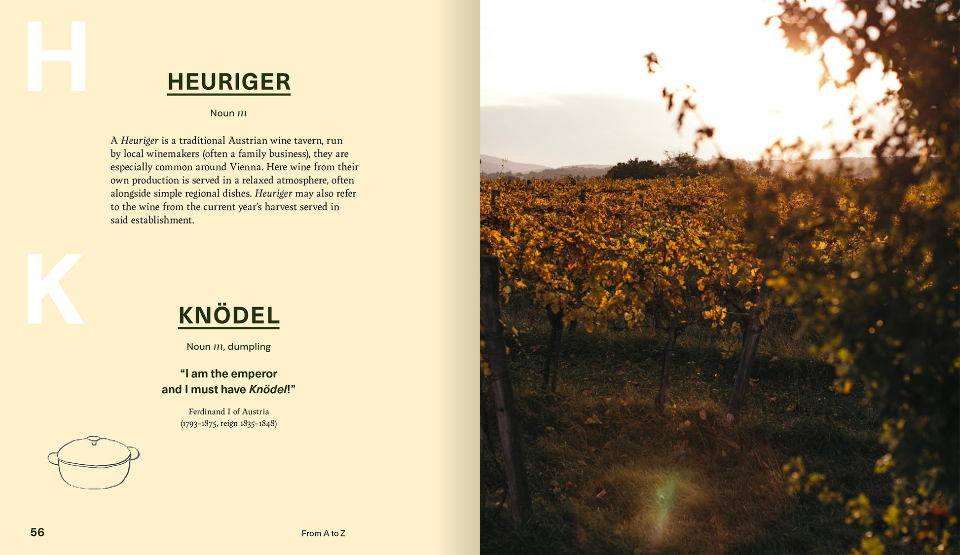 Gezeigt wird eine Innen- oder Zusatzansicht von „The Little Book of Schnitzel“.