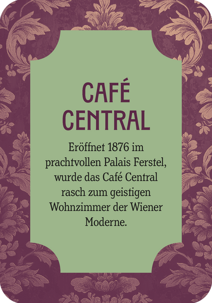 Gezeigt wird eine Innen- oder Zusatzansicht von „Die kleine Kaffeehausphilosophie“.