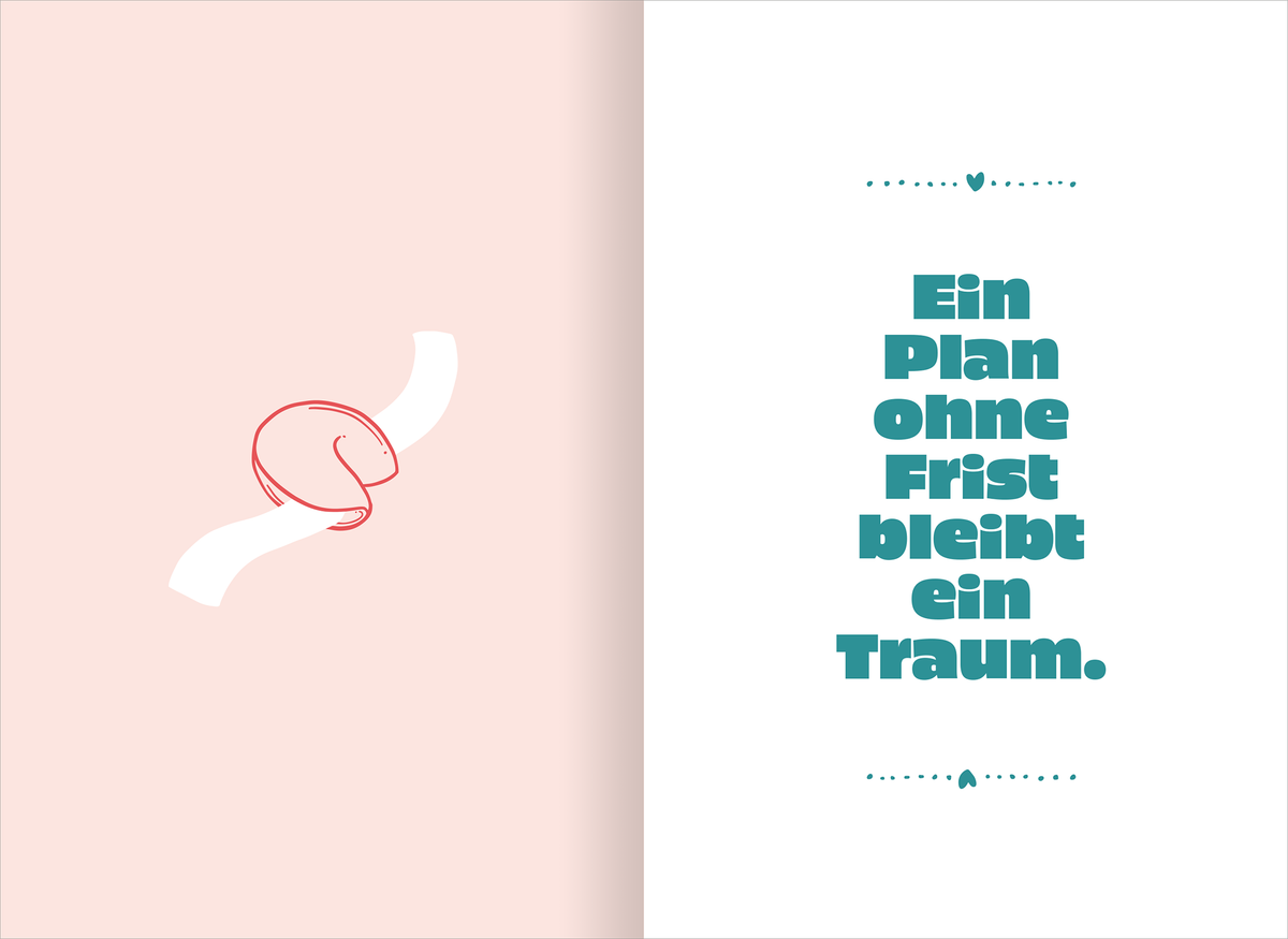Gezeigt wird eine Innen- oder Zusatzansicht von „Dein großes Glückskeksorakel“.