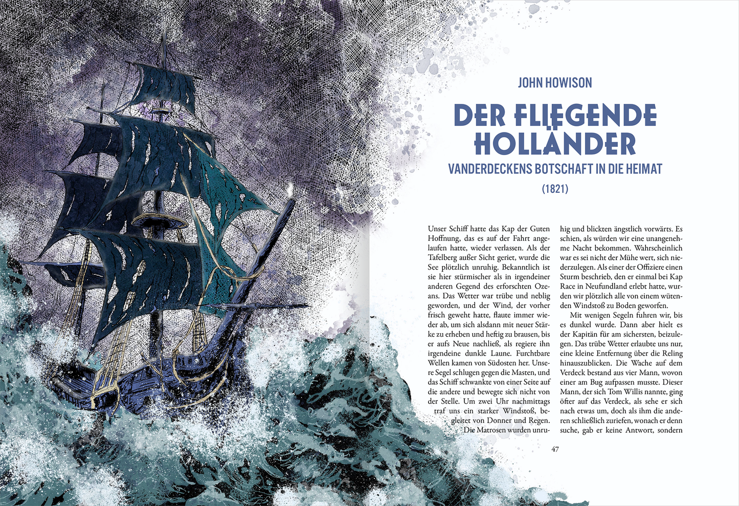 Gezeigt wird eine Innen- oder Zusatzansicht von „Die Welt, ein Traum“.