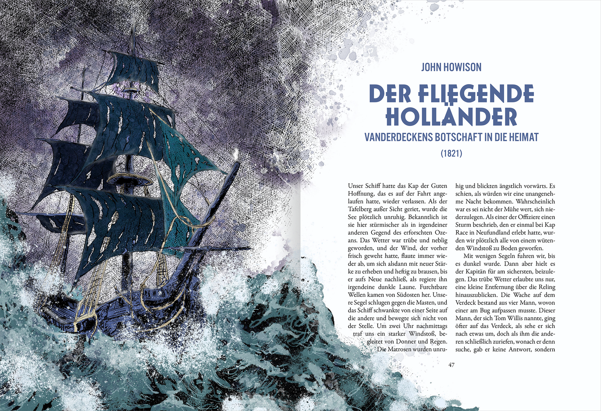 Gezeigt wird eine Innen- oder Zusatzansicht von „Die Welt, ein Traum“.