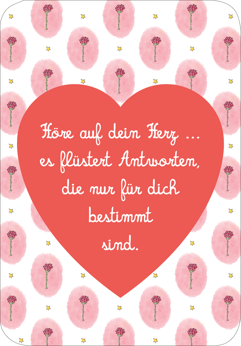 Gezeigt wird eine Innen- oder Zusatzansicht von „Der Kleine Prinz. Frag die Sterne “.