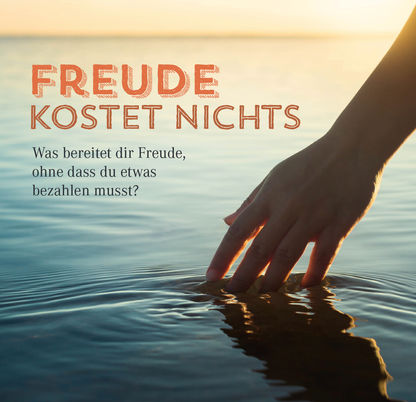 Gezeigt wird eine Innen- oder Zusatzansicht von „Nimm dir Zeit für kleine Freuden“.