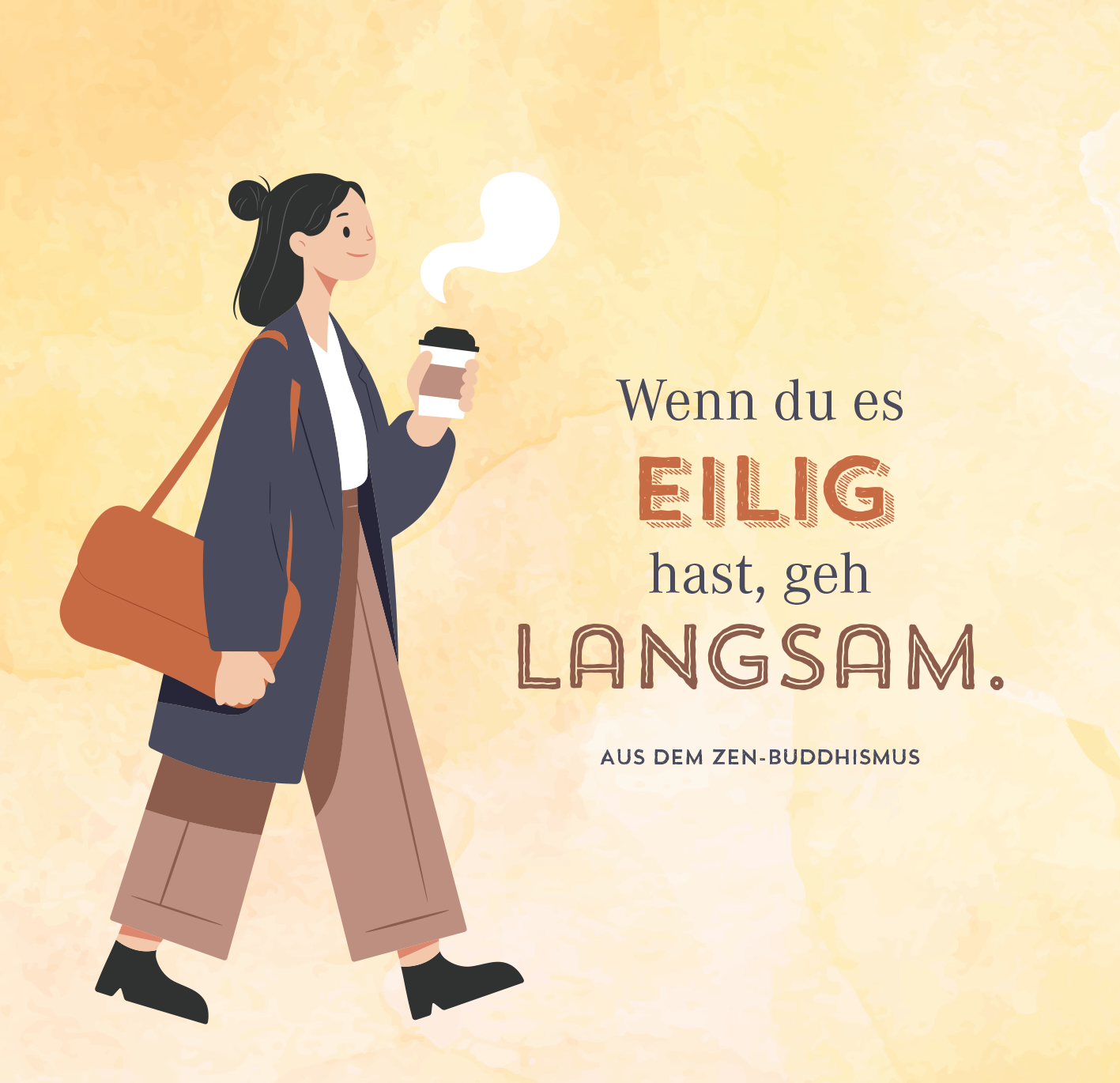 Gezeigt wird eine Innen- oder Zusatzansicht von „Nimm dir Zeit für Gelassenheit“.