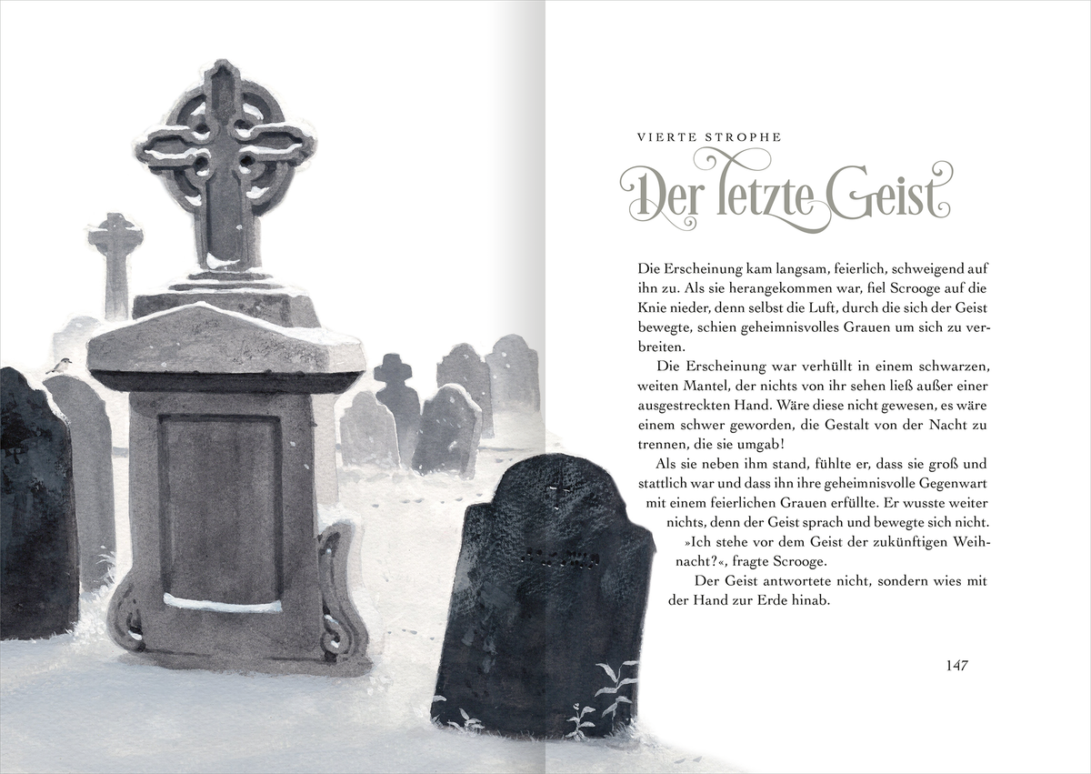 Gezeigt wird eine Innen- oder Zusatzansicht von „Eine Weihnachtsgeschichte“.