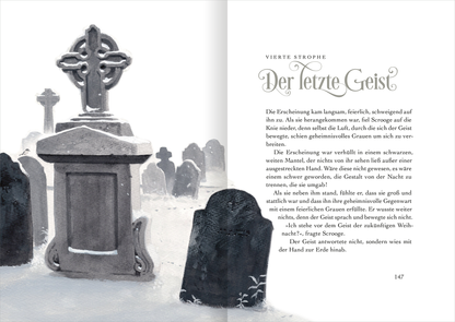 Gezeigt wird eine Innen- oder Zusatzansicht von „Eine Weihnachtsgeschichte“.