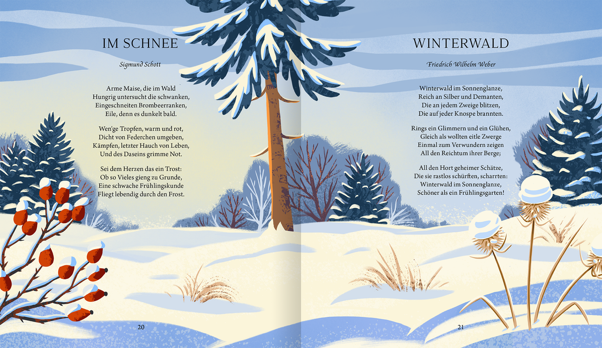 Gezeigt wird eine Innen- oder Zusatzansicht von „Der Geschmack von Winter“.