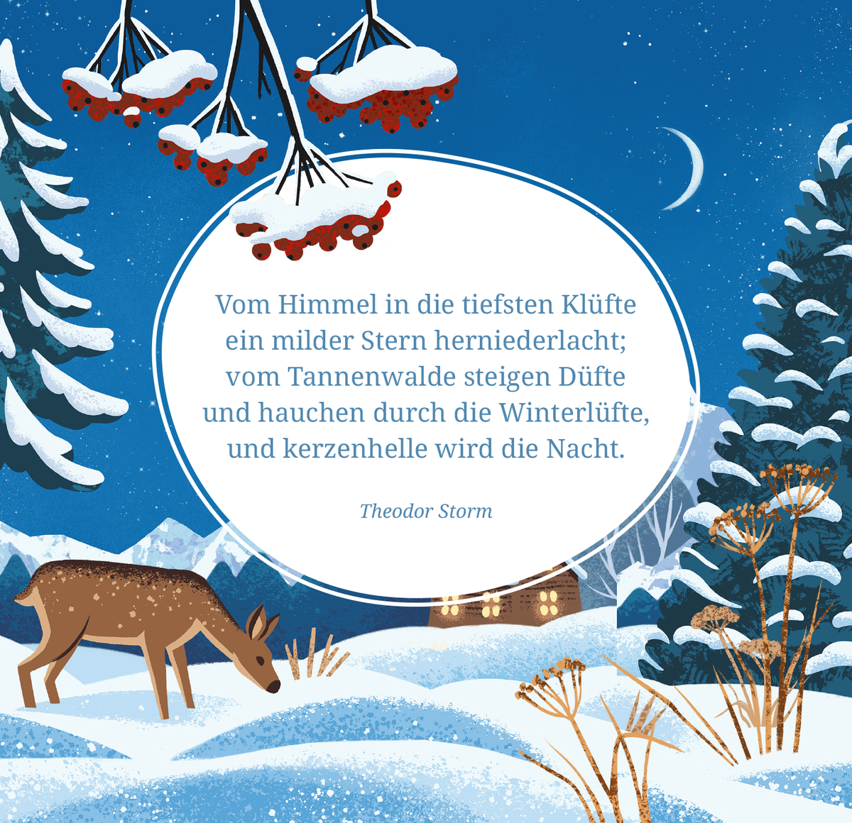 Gezeigt wird eine Innen- oder Zusatzansicht von „Weihnachten ist, wenn Herzen leuchten“.
