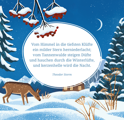 Gezeigt wird eine Innen- oder Zusatzansicht von „Weihnachten ist, wenn Herzen leuchten“.