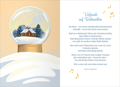 Gezeigt wird eine Innen- oder Zusatzansicht von „Winternacht und Schneegeflüster“.