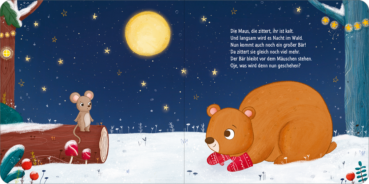 Gezeigt wird eine Innen- oder Zusatzansicht von „Weihnachten mit Bär“.