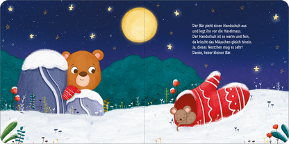 Gezeigt wird eine Innen- oder Zusatzansicht von „Weihnachten mit Bär“.