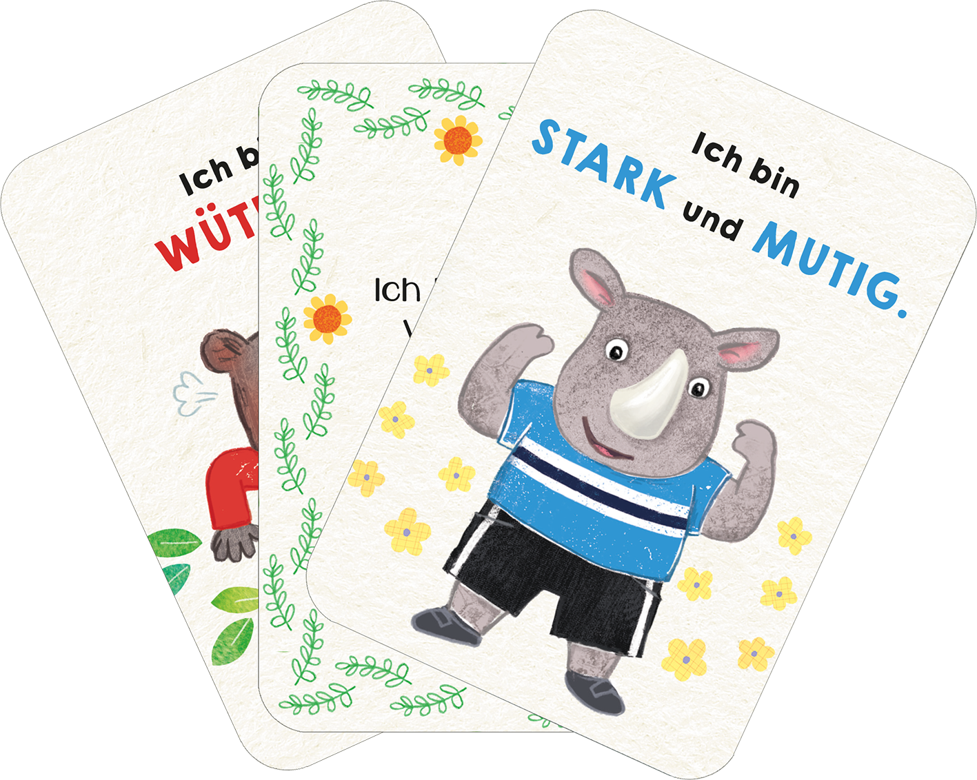 Gezeigt wird eine Innen- oder Zusatzansicht von „Gefühlskarten für Kinder – Emotionen erkennen und verstehen“.