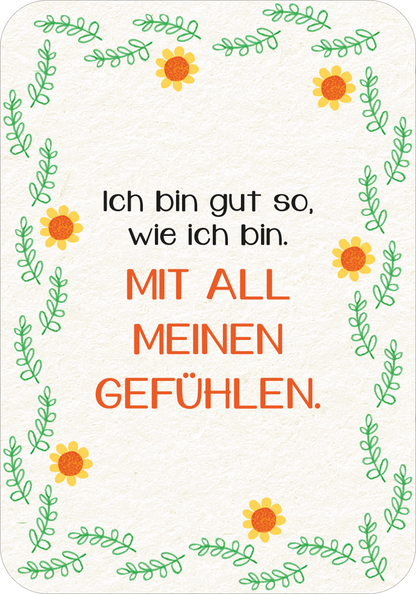 Gezeigt wird eine Innen- oder Zusatzansicht von „Gefühlskarten für Kinder – Emotionen erkennen und verstehen“.