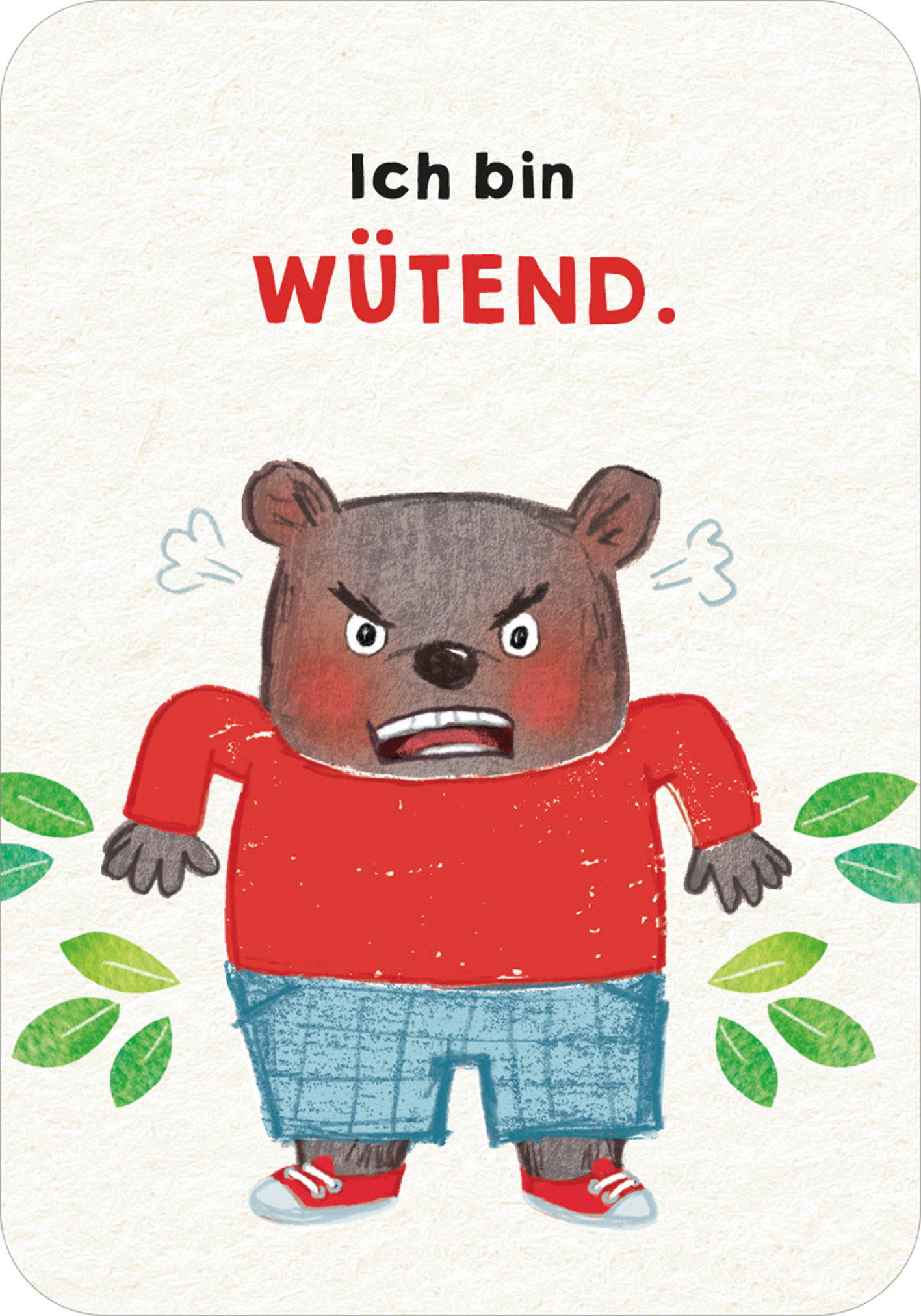 Gezeigt wird eine Innen- oder Zusatzansicht von „Gefühlskarten für Kinder – Emotionen erkennen und verstehen“.