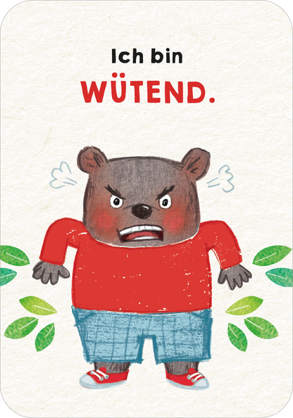 Gezeigt wird eine Innen- oder Zusatzansicht von „Gefühlskarten für Kinder – Emotionen erkennen und verstehen“.