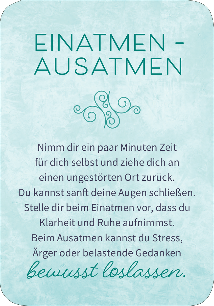 Gezeigt wird eine Innen- oder Zusatzansicht von „Gelassenheit für jeden Tag“.