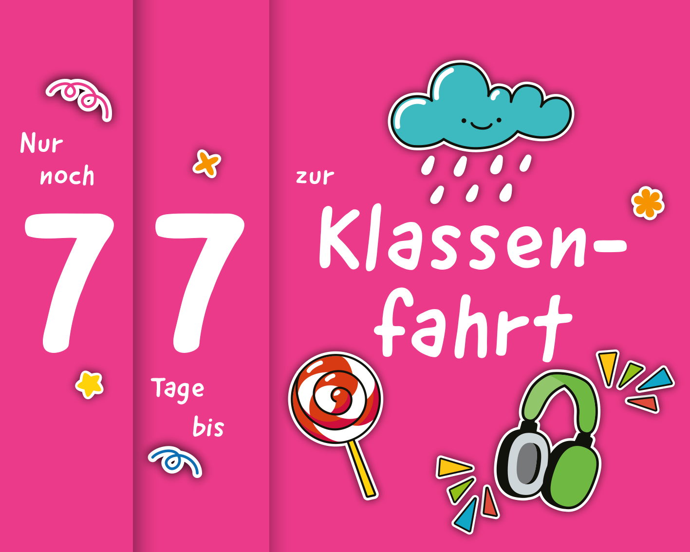 Gezeigt wird eine Innen- oder Zusatzansicht von „Der große Countdown-Spaß für die Schule“.