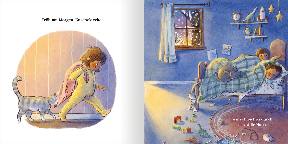 Gezeigt wird eine Innen- oder Zusatzansicht von „Winterzeit – Kuschelzeit“.