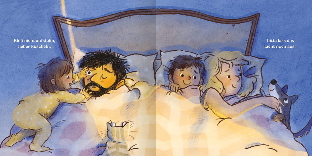 Gezeigt wird eine Innen- oder Zusatzansicht von „Winterzeit – Kuschelzeit“.