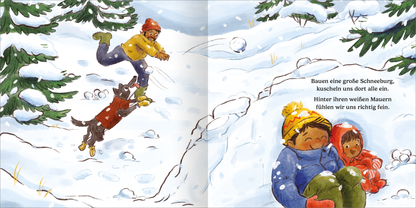 Gezeigt wird eine Innen- oder Zusatzansicht von „Winterzeit – Kuschelzeit“.