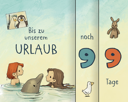 Gezeigt wird eine Innen- oder Zusatzansicht von „Anouk – Mein Countdown-Kalender“.