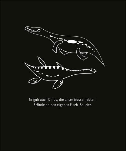 Gezeigt wird eine Innen- oder Zusatzansicht von „Kritzkratz-Spaß Dinosaurier“.