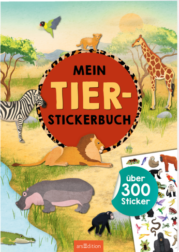 Mein Tier-Stickerbuch