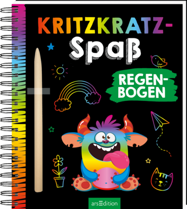 Kritzkratz-Spaß Regenbogen