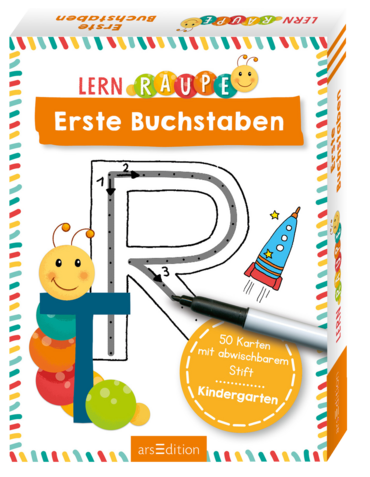 Lernraupe – Erste Buchstaben