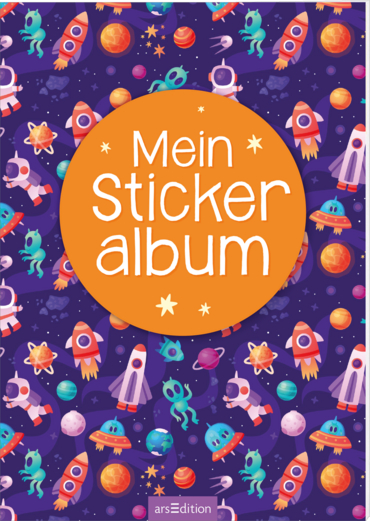 Mein Stickeralbum – Weltall