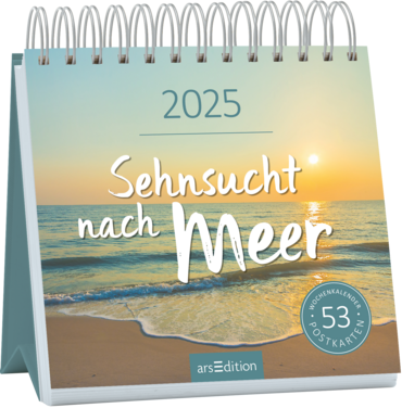 Postkartenkalender Sehnsucht nach Meer 2025