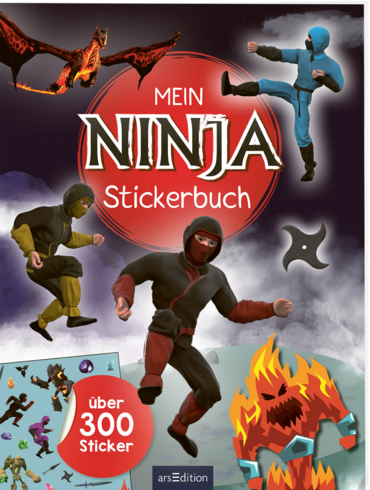 Mein Ninja-Stickerbuch