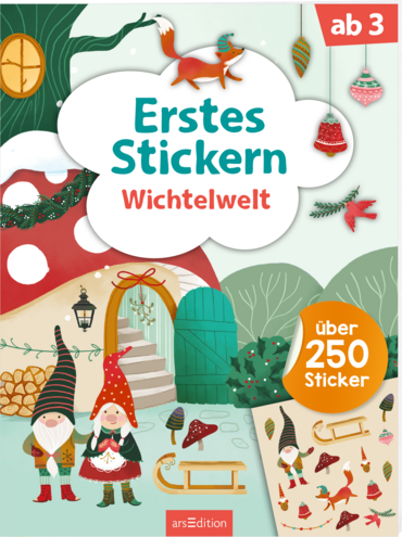 Erstes Stickern – Wichtelwelt