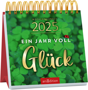 Mini-Wochenkalender Ein Jahr voll Glück 2025